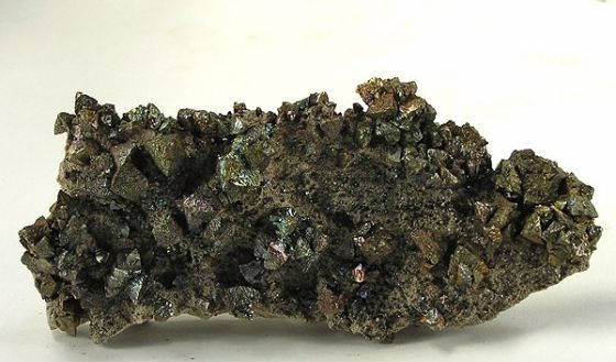 黄銅鉱（Chalcopyrite）の写真