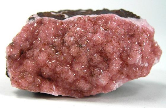 菱マンガン鉱（Rhodochrosite）の写真
